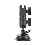 ARKON Mounts Suction Mount with Double Socket Swivel Arm | Car Mount Dashboard | Car Mount Windshield/Dashboard/Window | Universal Car Dashboard Mount | Ball Mount Windshield | Model RMSWA080