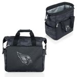 PICNIC TIME NFL Arizona Cardinals On The Go Lunch Bag Cooler, Soft Cooler Lunch Box, Insulated Lunch Bag, (Black Camo)