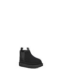 UGG Men's Fashion Boot Classic Boot, Black, 6 UK