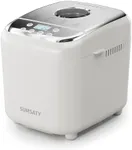 SUMSATY Bread Maker, 2.2LB 16-in-1 Bread Machine, Automatic Bread Maker Machine with Nonstick Ceramic Pan & 15H Timer & 1H Keep Warm for Beginner, Breadmaker with Gluten-Free, French, Yogurt, Recipe