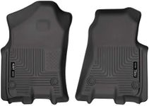 Husky Liners Weatherbeater Floor Mats | Fits 2019-2024 Ram 1500 (Crew Cab, Quad Cab) | Front Row, 2-pc Black - 13741