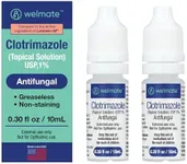 WELMATE Clotrimazole 1% Antifungal Topical Solution, 0.33 Fluid Ounce 2 Pack