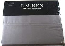 Ralph Lauren Dunham Sateen 300 TC Charcoal Gray Sheet Set, Queen Size