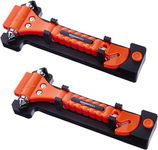 Amazon Basics Emergency Seat Belt Cutter and Window Hammer - 2-Pack