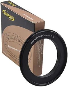 67 mm Retro Adapter Ring. Suitable for Macro Photography, Compatible with Canon EF Bayonet 60D 70D 77D 80D 10D 20D 30D 40D 50D 5D 5D Mark II 5D Mark IV, 5DS, 6D, 7D, 1D, 1D Mark IV