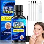 Extra Strong Nail Fungus Treatment for Toenail & Fingernail, Nail Repair and Growth Solution, Nail Softener for Thick Nails, Improves Thick Discolored Nails, 30ML