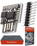 AZDelivery Compatible with ATTiny85 Digispark I2C LED Rev.3 Kickstarter 5V IIC SPI USB Development Board 6 I/O Pins Compatible With Arduino Including E-Book!