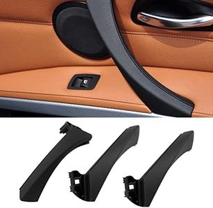 Jaronx Compatible with BMW 3 Series Door Handle E90/E91/E92/E93 2004-2011, 6PCS Door Pull Handle Replacement Left and Right Interior Door Handle Set for BMW 318i,320i,323i,325i,328i,330i,335i(Black)