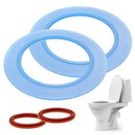 Impresa Products 2-Pack of American Standard -Compatible Canister Flush Valve Seal Kit Replacements for Toilets (Equivalent to Parts # 7301111-0070A / 7301111 0070A)