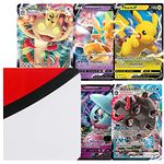 COOLINKO Jumbo Card Binder Compatible with Pokemon Oversized Card 5 Jumbo Card Included Bundle