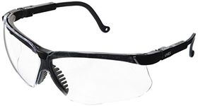 UVEX by Honeywell S3200 Genesis Safety Glasses with Uvextreme Anti-Fog Coating, Black Frame