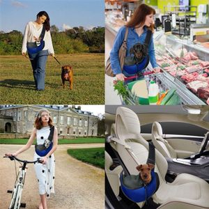 Mesh Dog Carrier Sling for Small Pets, 4-8lb Capacity