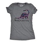 Womens Auntiesaurus T Shirt Funny K