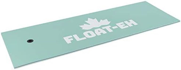 FLOAT-EH Premium Floating Water Mat for Lakes and Pools - 9' x 3.3' x 1.65" (3 Layers)