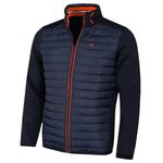 Calvin Klein Mens CK Hybrid Golf Jacket - Navy/Orange - XL