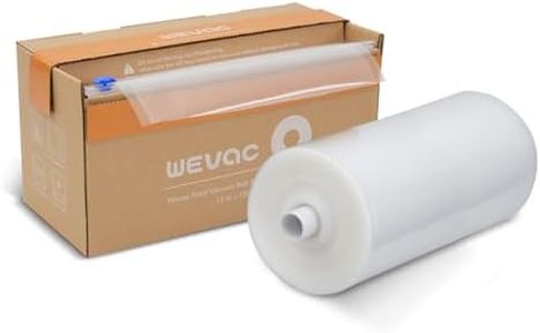 [2024 New] 28cm x 45m Food Vacuum Seal Roll Keeper with Cutter, Ideal Vacuum Sealer Bags for Food Saver, BPA Free, Great for Storage, Meal prep and Sous Vide Wevac Lite