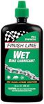 Finish Line Wet Chain Lube Cross Country, 8 oz, 240ml, Black