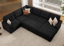 HONBAY Sectional Sleeper Sofa with 