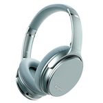 Srhythm NC35 Noise Cancelling Headphones Wireless Bluetooth 5.3,Fast Charge Over-Ear Lightweight Headset with Microphones,Mega Bass 50+ Hours’ Playtime