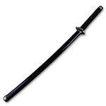 Wooden Roronoa Zoro Sword Overall 41 inch Japanese Ninja Katana Samurai Sword Anime Original Texture for ONE PIECE Anime Lovers, Cosplay Props Toys, Yubashiri A