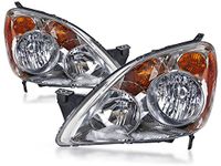 Honda CR-V Headlights Oe Style Japan Built Headlamps Driver/Passenger Sides by Headlights Depot