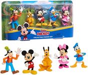 Disney Junior Mickey Mouse Collectible Figure Set, 5 Pack, 3-inch Collectible Figures, Kids Toys for Ages 3 Up by Just Play