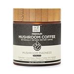 Perfect 10 Mushroom Coffee infused with 10 Superfood Mushrooms; Organic Cordyceps, Lion's Mane, Reishi, Turkey Tail, Maitake, Chaga, Tremella, Shiitake, Oyster, & Agaricus Blazei Adaptogens for All-Day Vitality, Energy, Focus, Stress Relief, Hydration,...