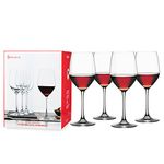 Spiegelau 4510271 Vino Grande Red Wine Glasses (Set of 4), Clear