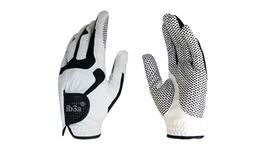 ib3a Extreme Golf Glove for Men, Women, Juniors and Kids. Left Hand (25, White)