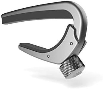 Planet Waves NS Guitar Capo, Black Planet Waves NS Capo Small Medium Large X-Large 2X-Large Silver