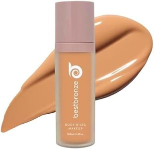 Best Bronze Bombshell Body Makeup - Tattoo Cover Up Makeup & Body Foundation Waterproof - Tattoo Concealer Waterproof for Scars, Varicose Veins Cover Up & Leg Foundation (NC44 Tanned Caramel)