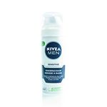 5Pack Nivea Travel Shaving Foam Sensitive 5x 50ml