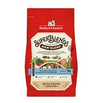 Stella & Chewy's SuperBlends Raw Blend Kibble for Dogs Wholesome Grains Wild-Caught Whitefish & Salmon Recipe with Superfoods, 1.47kg Bag