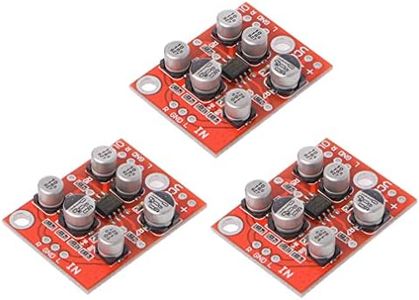 HiLetgo 3pcs AD828 Stereo Preamplifier Board Preamp Power Amplifier Board AMP Module DC5V-15V 12V