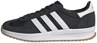 adidas Men's Run 70S 2.0 Shoes, Core Black/Cloud White/Cloud White, 9 UK