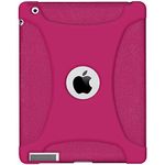 Amzer AMZ90792 Silicone Skin Jelly Case for Apple Ipad 2 (Pink)