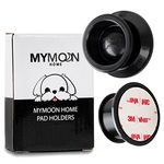 MYMOON HOME Pee Pad Holder for Dogs (2 Pack) Dog Potty Training Pad for Leg-Lifting Marking Dogs - Use with Any Size Puppy Wee Wee Pads - Stick on Any Flat Surface, Strong Magnets (Black)