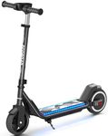 ECOROAD EK6 Kids Electric Scooter for 6-8, 3/6/10mph Speeds for Ultimate Comfort, Adjustable Height Electric Scooter, 150W & Dual Brake Safety, for Growing Adventurers（Rider:3.9-5.2 ft）