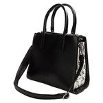 Code by Lifestyle Women Black Synthetic Solid Fashion Handbags_One Size