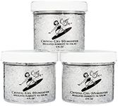 Cigar Sally Crystal Gel Humidifier for Cigar Humidors (4 oz Jars) - 3 Pack