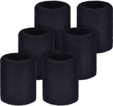 OutdoorEssentials Sweat Bands - Multipack Sweat Wrist Bands for Men & Women - Tennis Wristbands for Sports