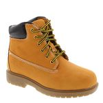 Deer Stags Kids' Mak2 Waterproof Work Boot, Wheat, 9 Little Kid