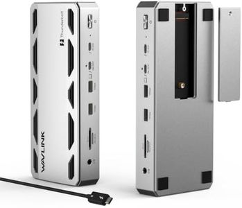 WAVLINK Thunderbolt 5 Dock, 13-in-1 TB5 Docking Station with NVMe M.2
