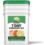 7 Day Emergency Food Kit | 92 Servings, 400g Protein, 2300+ Calories Per Day | Premium Survival Food 25 Year Shelf Life | Prepper Supplies Freeze Dried Meals | Valley Food Storage Packaged in USA