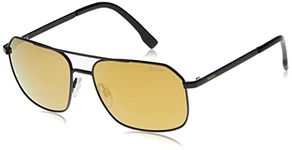 Bolle Sport Sunglasses Navis Matte Black Hd Polarized Brown Gold, Multi