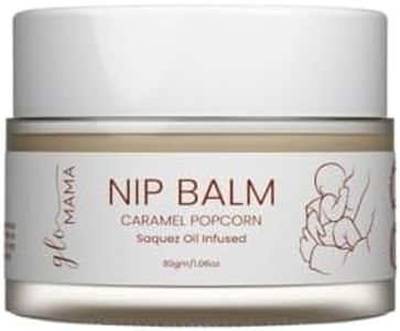 GLO Mama Nipple Balm/Butter for Breastfeeding Mom | Lanolin Nip Balm for Sore, Cracked Nipples - Tasteless & Odorless | Fast Absorbing & Clinically Proven Safe for Baby | 30g
