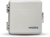 MIGRO Electrical Weatherproof Outdoor Junction Box, Plastic Weatherproof Outdoor Electrical Enclosure Box, Dustproof, Watertight, Heavy-Duty, 9.4 x 9.2 x 4.1 Inches (Exterior)