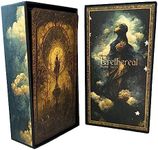 Erethereal Shadow Work Tarot Deck | 78 Cards, Dark Vintage Ethereal Gold Foil Edges, Oracle, Indie Beginner Divination, Golden Thread with Unique Artwork