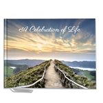 Funeral Guest Book | Memorial Guest Book | Guest Book for Funeral Hardcover | Guestbook for Sign in, Celebration of Life Memorial Service | Funeral Guest Sign Book with Memory Table Card Sign Included
