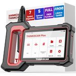 THINKCAR ThinkScan Plus S7 OBD2 Scanner, ABS,SRS,ECM,TCM,BCM,AC,IC System Diagnostic Scan Tool, 5 Special Services Options Car Scanner, Cover 10,000+ Cars Code Reader, AutoAuth for FCA SGW